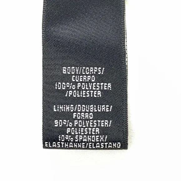 - MONIQUE LHUILLIER BRIDESMAID WHITE CHIFFON SLEEVELESS BRIDAL WEDDING DRE… - Picture 9 of 11